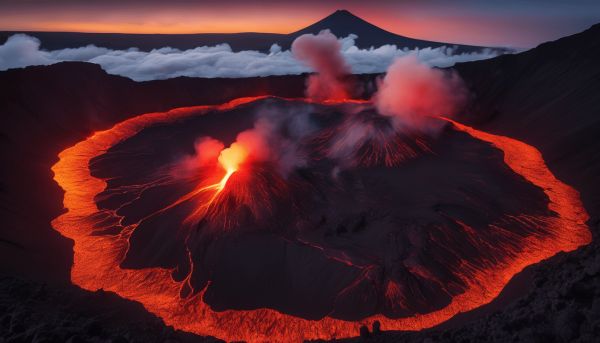 Éruption du piton de la Fournaise : des coulées de lave inattendues